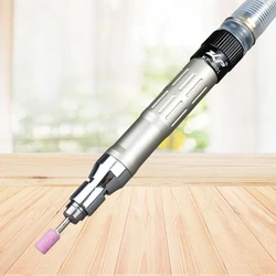 Pencil Die Grinder Set Pneumatic 6500RPM Mini Pencil Polishing Engraving Tool Adjustable Speed Hose Scribe Engraving Pen