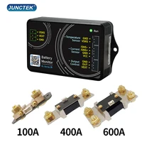 Battery Monitor Bluetooth KL-F DC 0-120V 0-600A Battery Tester Voltage Current VA Meter Battery Coulomb Meter Capacity Indicator 1