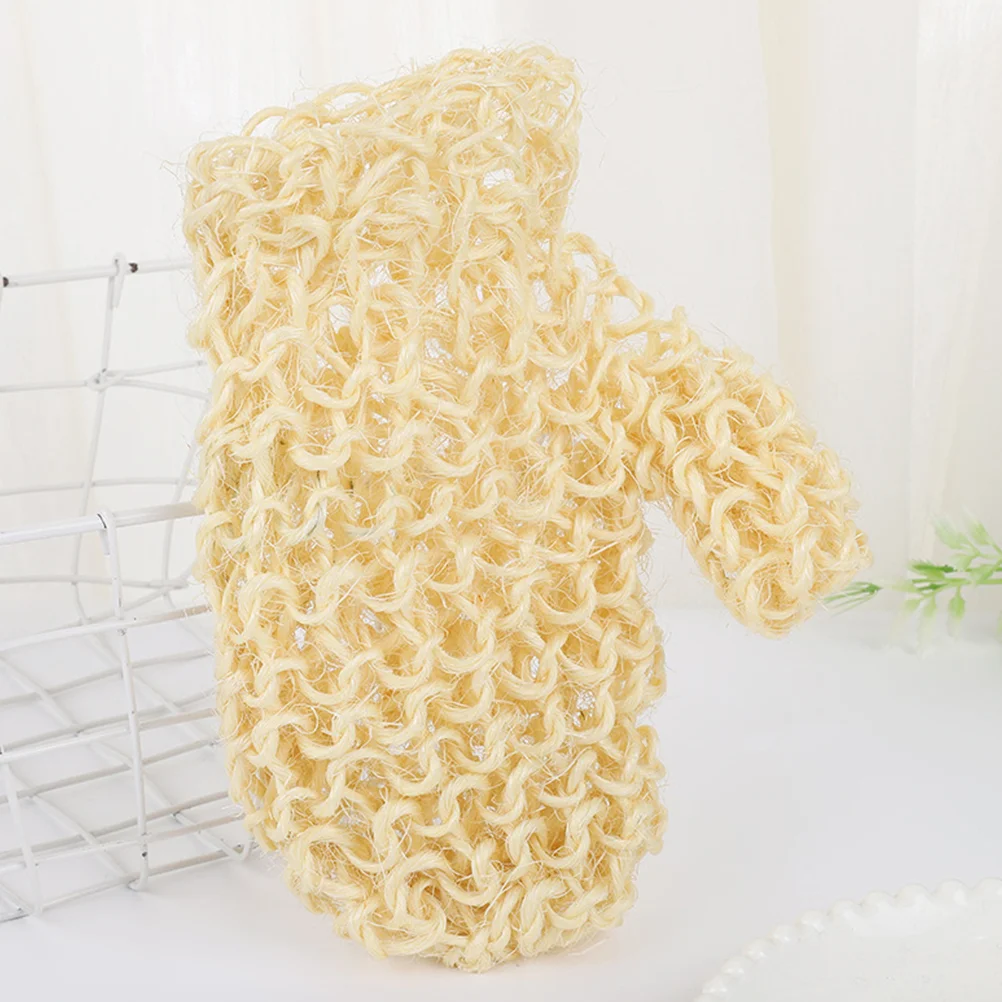 

Bath Gloves For Shower Exfoliating Mitt Braided Cleaning Manual Skincare Mitts Wash