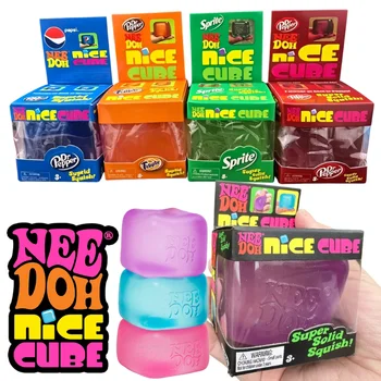 Schylling Nice Cube Sensory Fidget Cube Stress Relief Anxiety Focus Desk Toy Surprise Puzzle Gifts for Adults and Kids 1