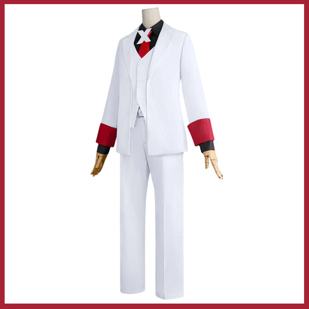 To Be Hero X Nice White Suit Cosplay Costume for Men