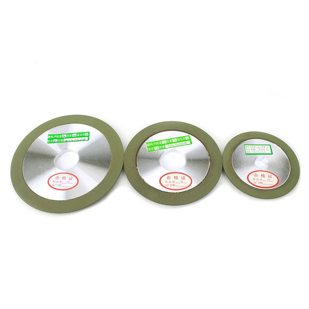 Алмазный шлифовальный круг SIFANG 75/100/125/150 мм, режущий диск, шлифовальный станок для вольфрамовой стали, точилка для фрез