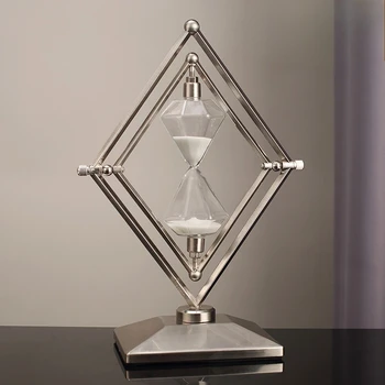 Geometric Sand Timer Decor 1