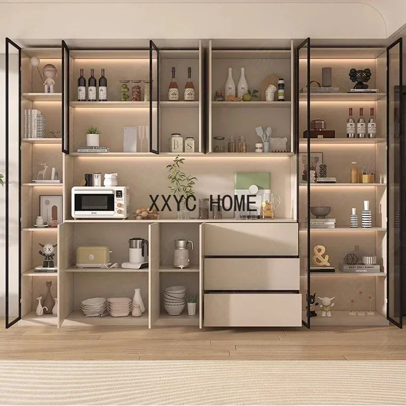Showcase Display Wine Cabinets Refrigerator Cellar Counter Living Room Shelf Bar Furniture