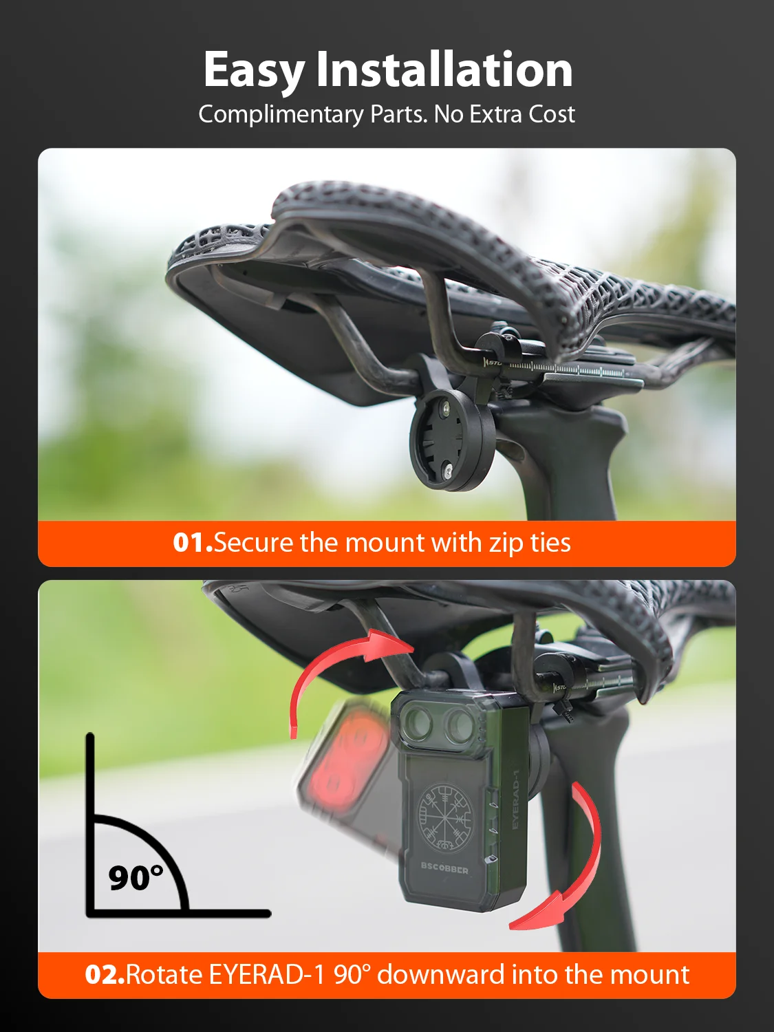 Smart Bike Taillight Bicycle Radar Tail Light IPX6 Waterproof Cycling Wireless T