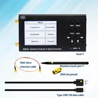 SA6 Handheld Portable Digital Spectrum Testing Analyzer Touch Wi Fi RF Gain Band Antenna Professional Frequency EMC 1