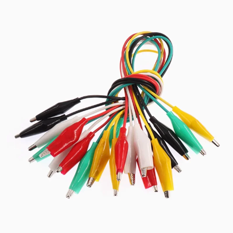 Alligator Clips 10pcs 50cm 28/35/45mm Alligator Clips With Wirescwith Alligator Clips For Electrical Allgator Clip