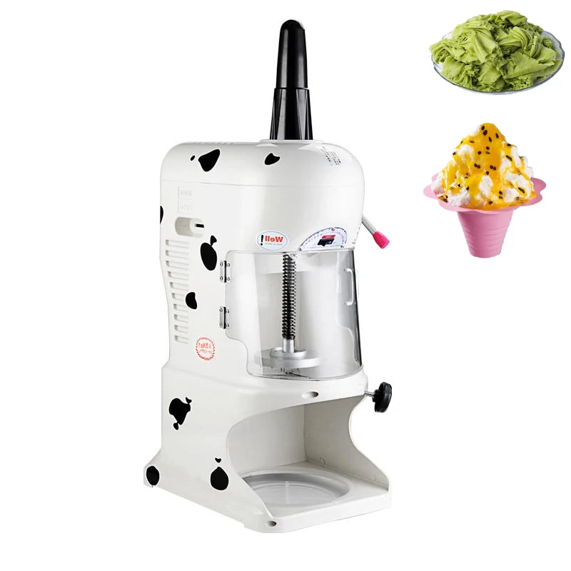 

Commercial Electric Sand Ice Machine Automatic Block Planer Ice Crusher Shaver 90kg / h Snowflake Ice Maker