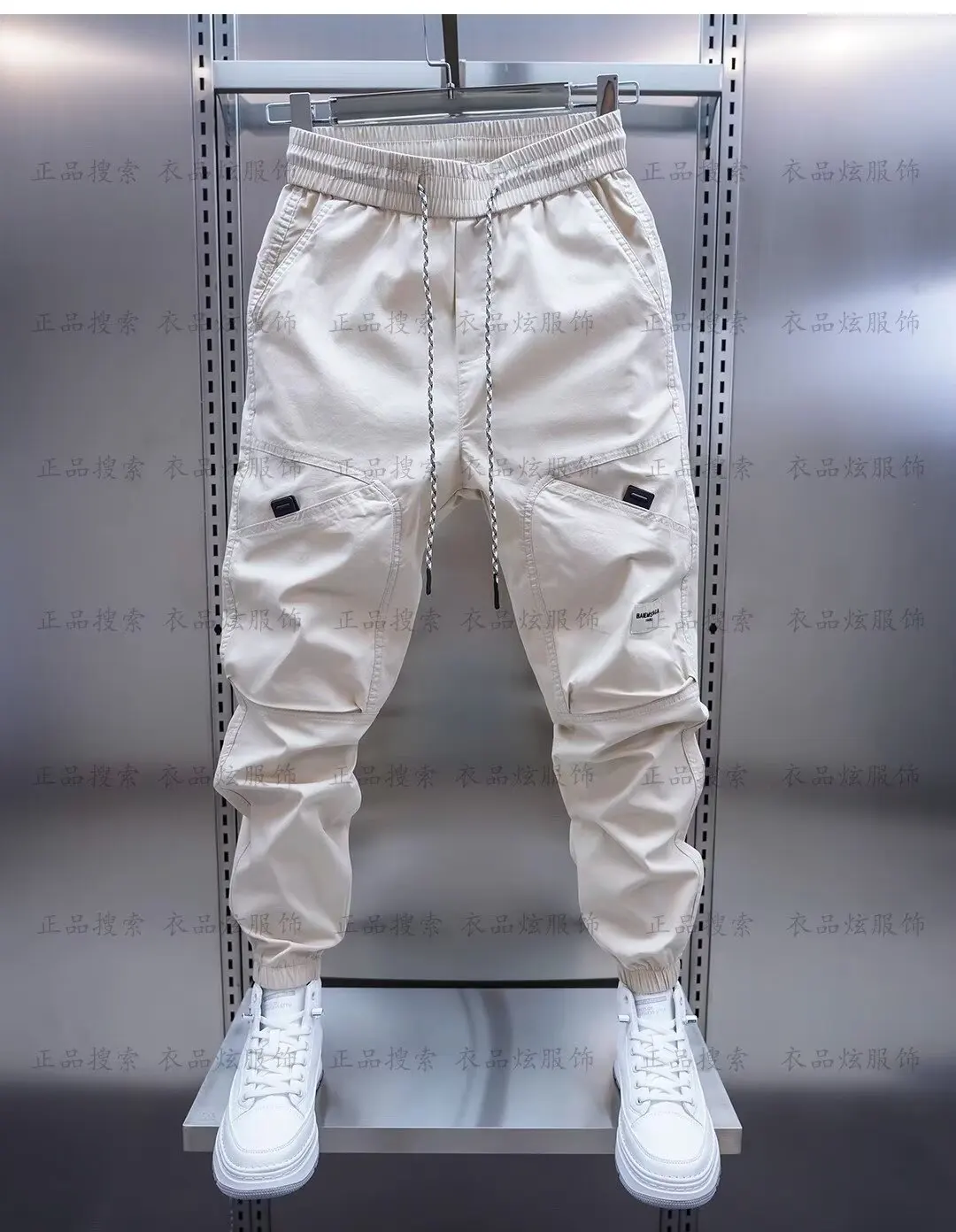 Luxury Cargo Harem Pants Outdoor Camping Sports Casual Pants Jogger Sweatpant korean Fashion High Quality Brand Men's Clothing 6