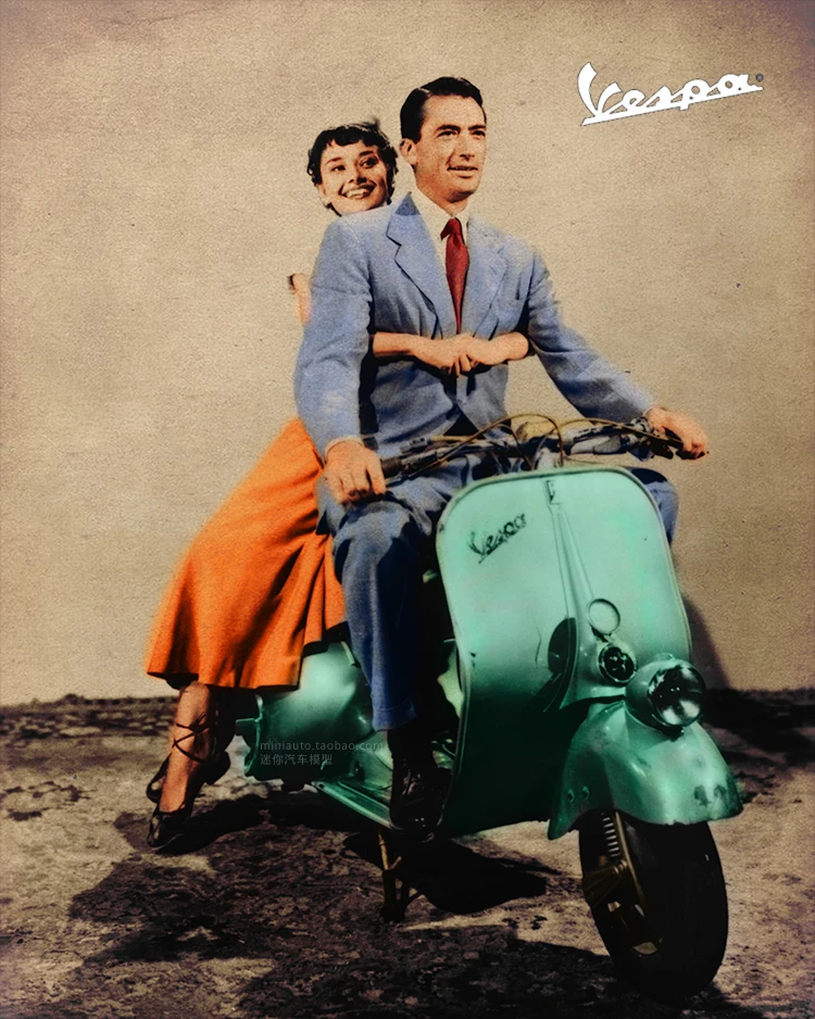 Vespa GTS Süper 2020 1:12 Ölçekli 