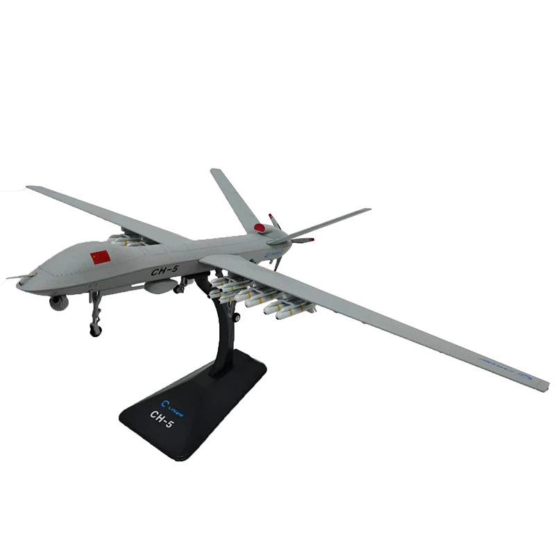 

Модель в масштабе 1:38 Caihong-5 UAV, модель из сплава, литье под давлением, Коллекционная модель CH-5 Gift