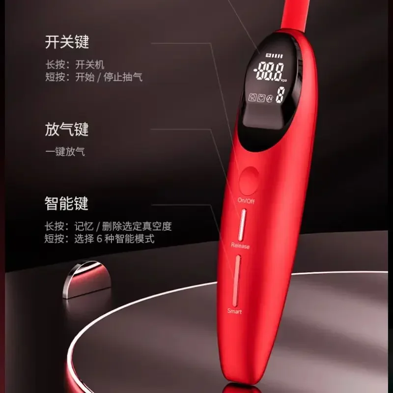 Electric Breast Pump with Smart Breast Enlargement Vacuum Sucker for Women Female Masturbator Massage Stimulator Adult Products