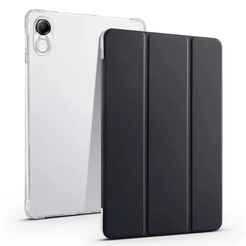 Enhanced Flip Cover Case with Pencil Holder and Magnetic Stand for Tablets - Soft Back  for 11.5'' Devices