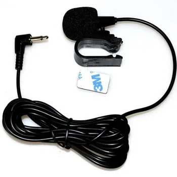Microphone Audio de voiture, prise Jack à Clip 3.5mm, Mini Microphone externe filaire stéréo pour professionnels de Radio DVD automatique