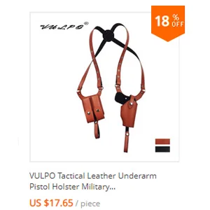 Description Picture 2 of itemVULPO Tactical Pistol Gun Holster Right Hand Hunting Airsoft Glock Beretta Handgun Pouch Case Molle Waist Holsters