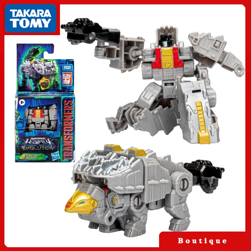 

InStock Takara Tomy Transformers Toys Legacy Evolution Core Class Dinobot Scarr Action Figures Collectible Gifts Classic Hobbies