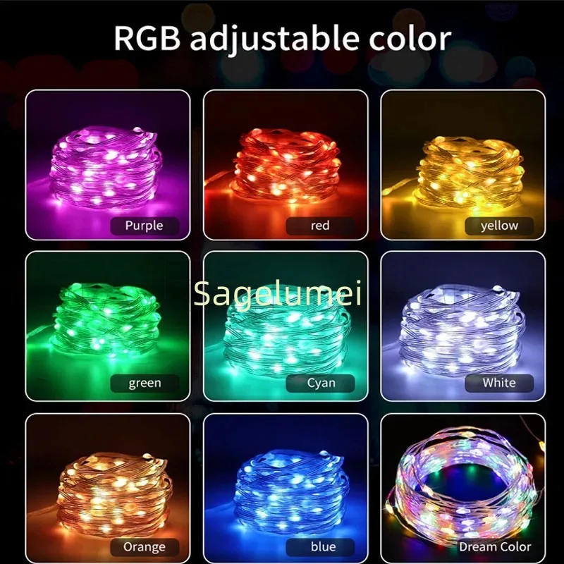 SAGE LU MEI RGB LED Lichterkette Abbildung 10