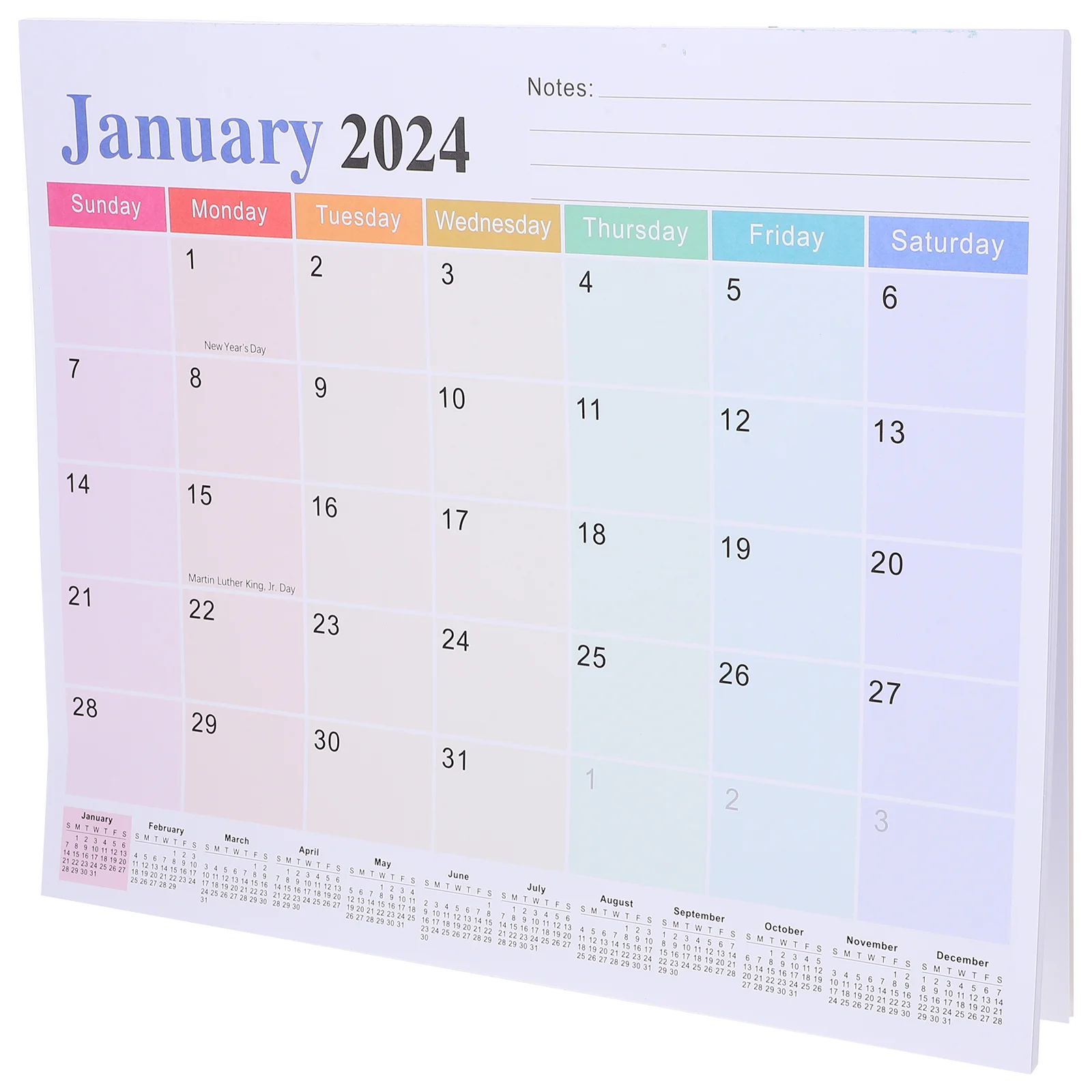 Wall Calendar Fridge Magnet Schedule Monthly Planner Home Accessory Household Noting Office 2024-2025 Paper 24-25 Magnetic Desk