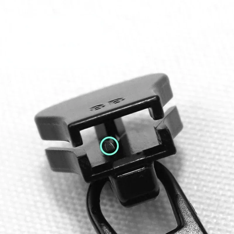 5 Pcs 3#/5# Zipper Sliders Auto Lock Metal Matte Black Zipper Sliders for Metal/nylon/resin Zippers Home DIY Sewing Supplies