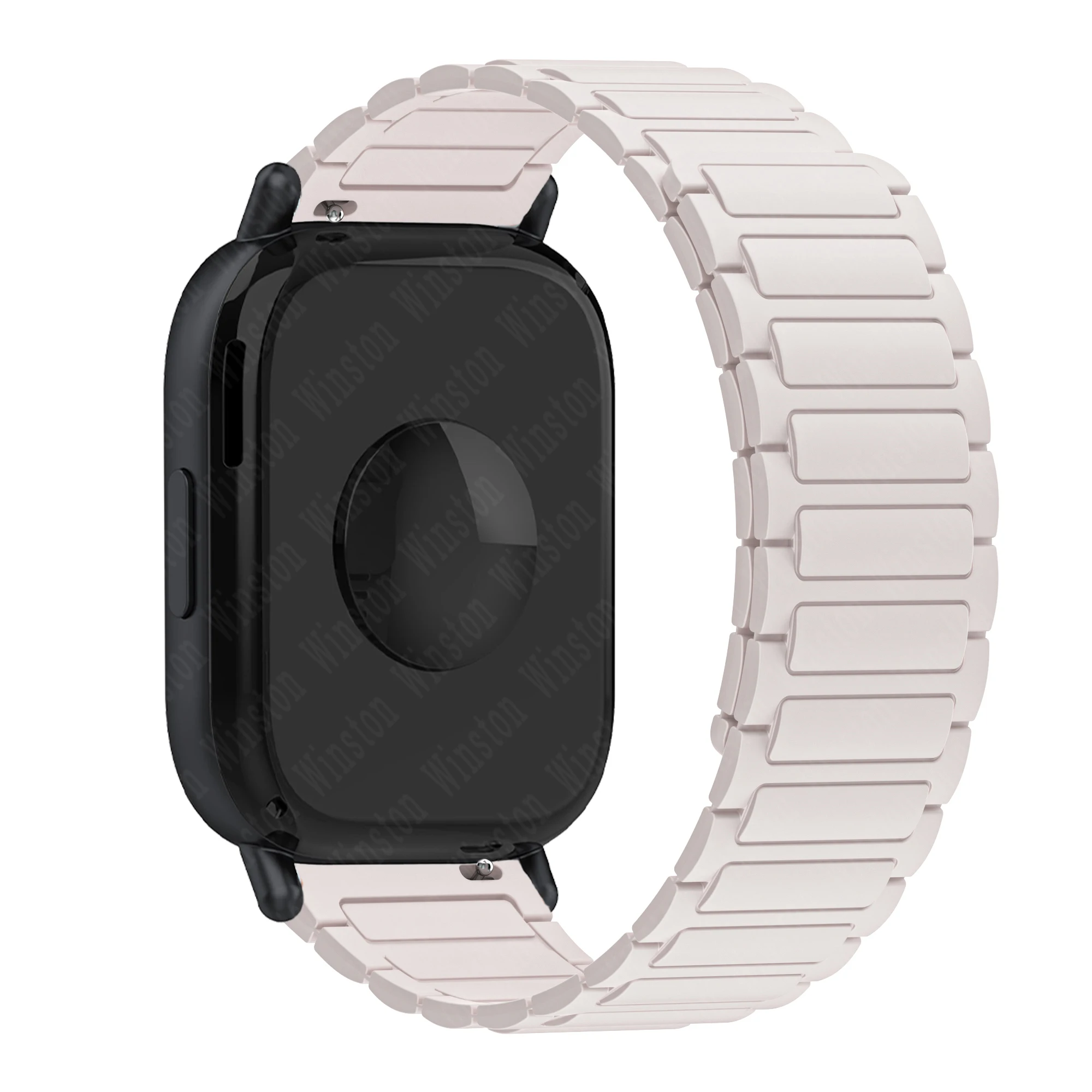 Magnetic Silicone Band - Soft Strap Wristband in 22mm Bracelet Size