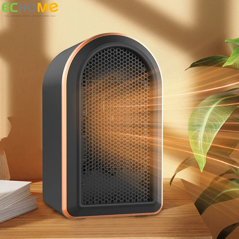 ECHOME Electric Portabale Warmer PTC Desk Quick Room Heater Office Home Convenient Portable Heater for Home Outdoor Hand Warmer