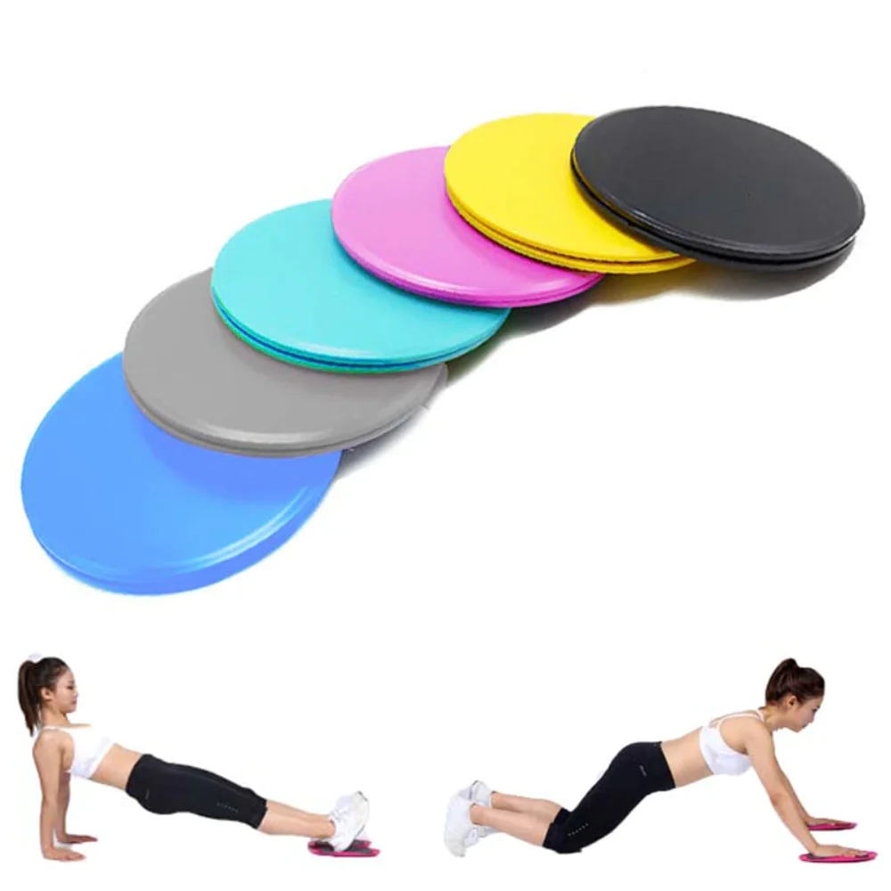 Exercise Gliding Discs 2PCS Gliding Discs Slider Fitness Disc Exercise Sliding Plate Abdominal Core Muscle Training Yoga Sliding Disc