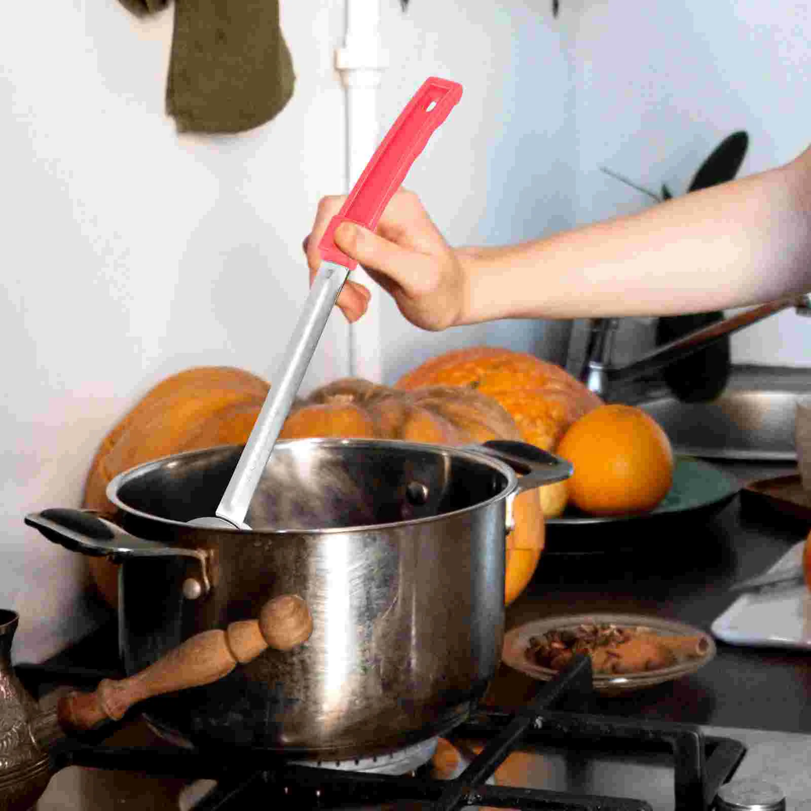 2oz Sauce Spoon for Pizza Spreading Stainless Steel Portion Control Ladle Flat Bottom No Leakage Easy Use Kitchen Tool