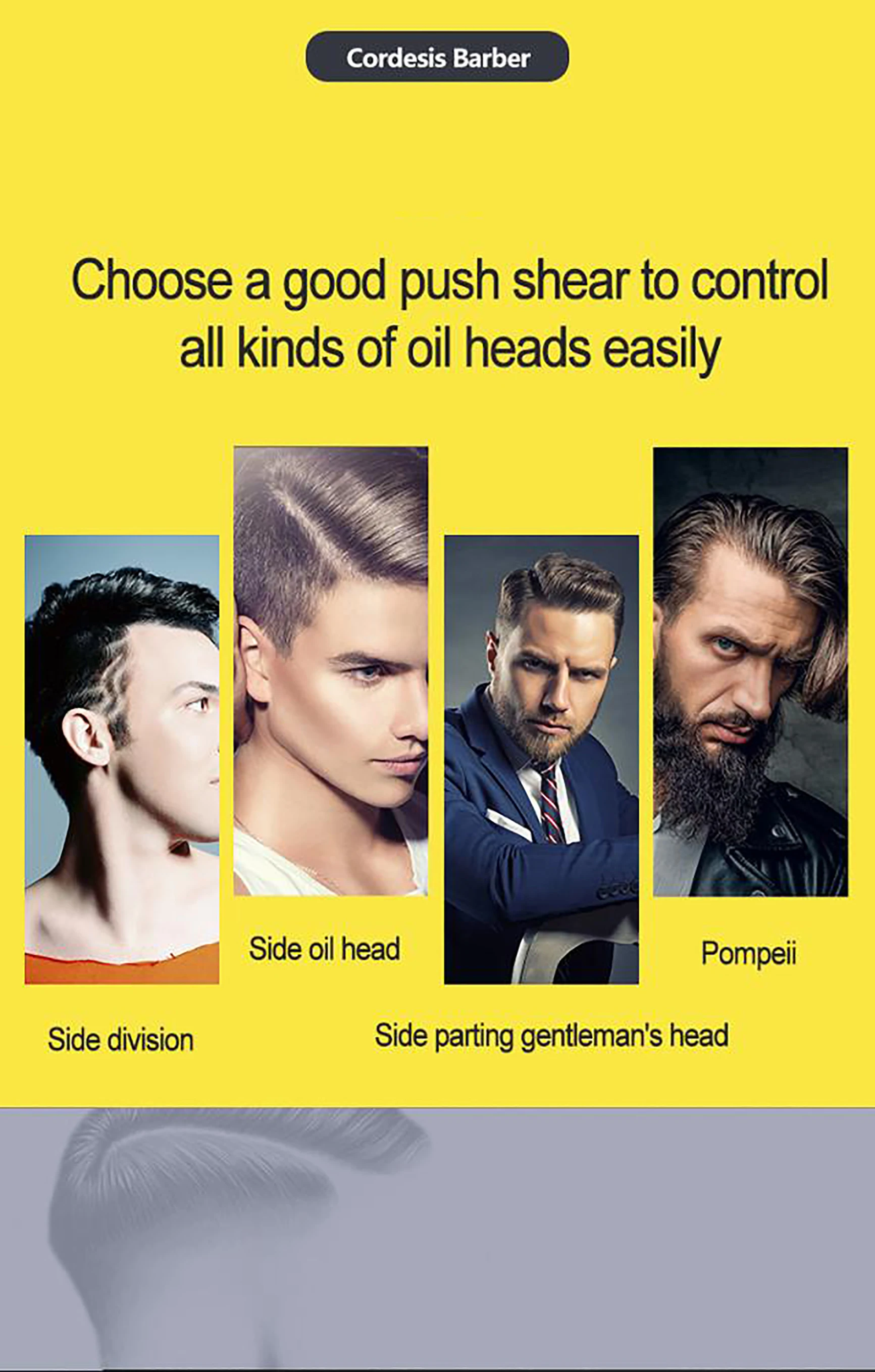 Description Picture 2 of itemCodos CHC-339 T-Blade Hair Trimmer  Set Rechargeable Hair Cutting Machine Cordless Hair Clipper For Men