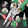 Multifunctional Stainless Steel Wire Strippers 8 in 1 Wire Cutting Pliers Cutting Cable Scissors Electrician Crimping Pliers 4