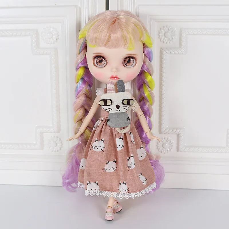 

ICY DBS Blyth Doll 19 Joint Body 30CM BJD Doll Finished Hand-Painted Makeup Nude Doll With Clothes Gift For Girl