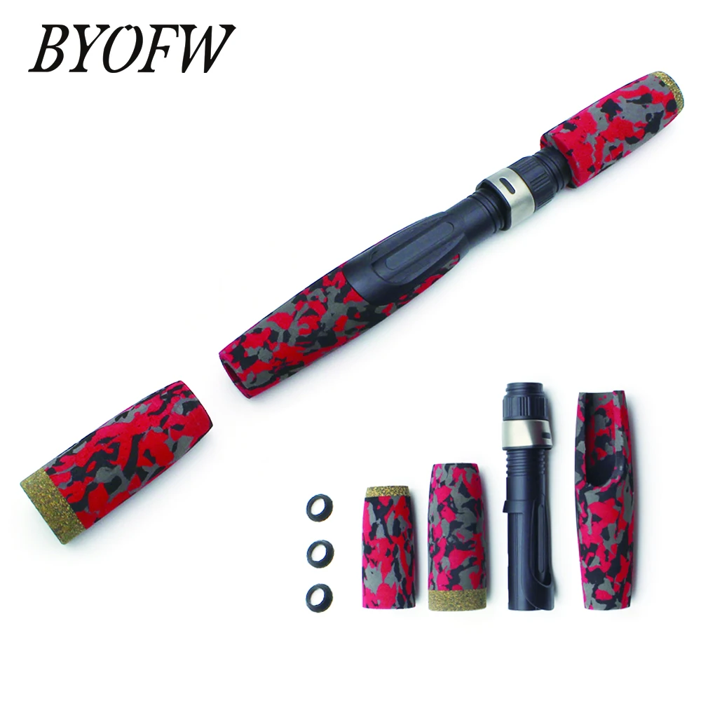 BYOFW 1 PC 195mm Camoulage EVA Foam Fishing Rod Handle Grip Multicolour  Handcraft Pole Building DIY Repair Replacement Accessory - AliExpress