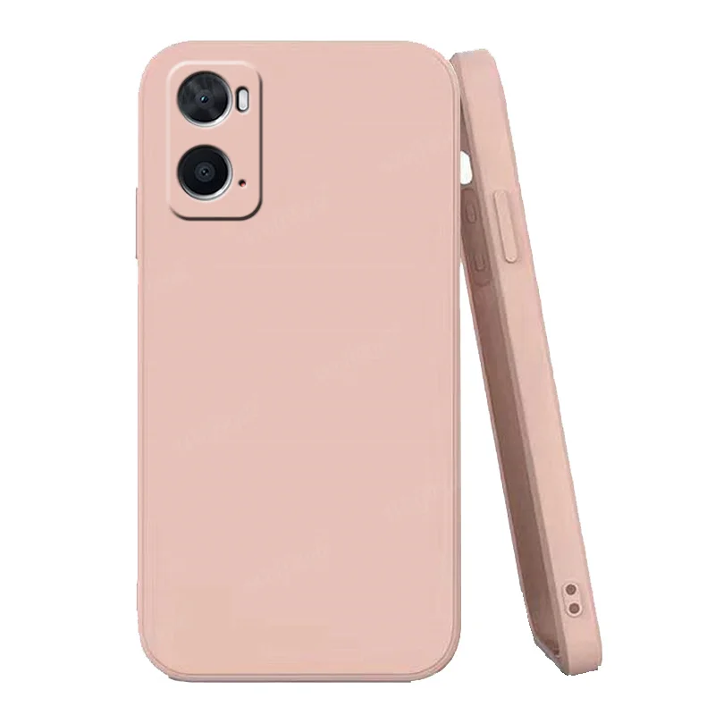 Funda de silicona ultrafina para Oppo A96 4G CPH2333, carcasa de protección  de cámara con marco cuadrado de revestimiento suave de 6,59 pulgadas