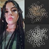 5-50Pcs/lot Mix Color Charms Hair Braid Dread Dreadlock Beads Clips Cuffs Rings Jewelry Dreadlock Clasps Accessories Hair Rings 1