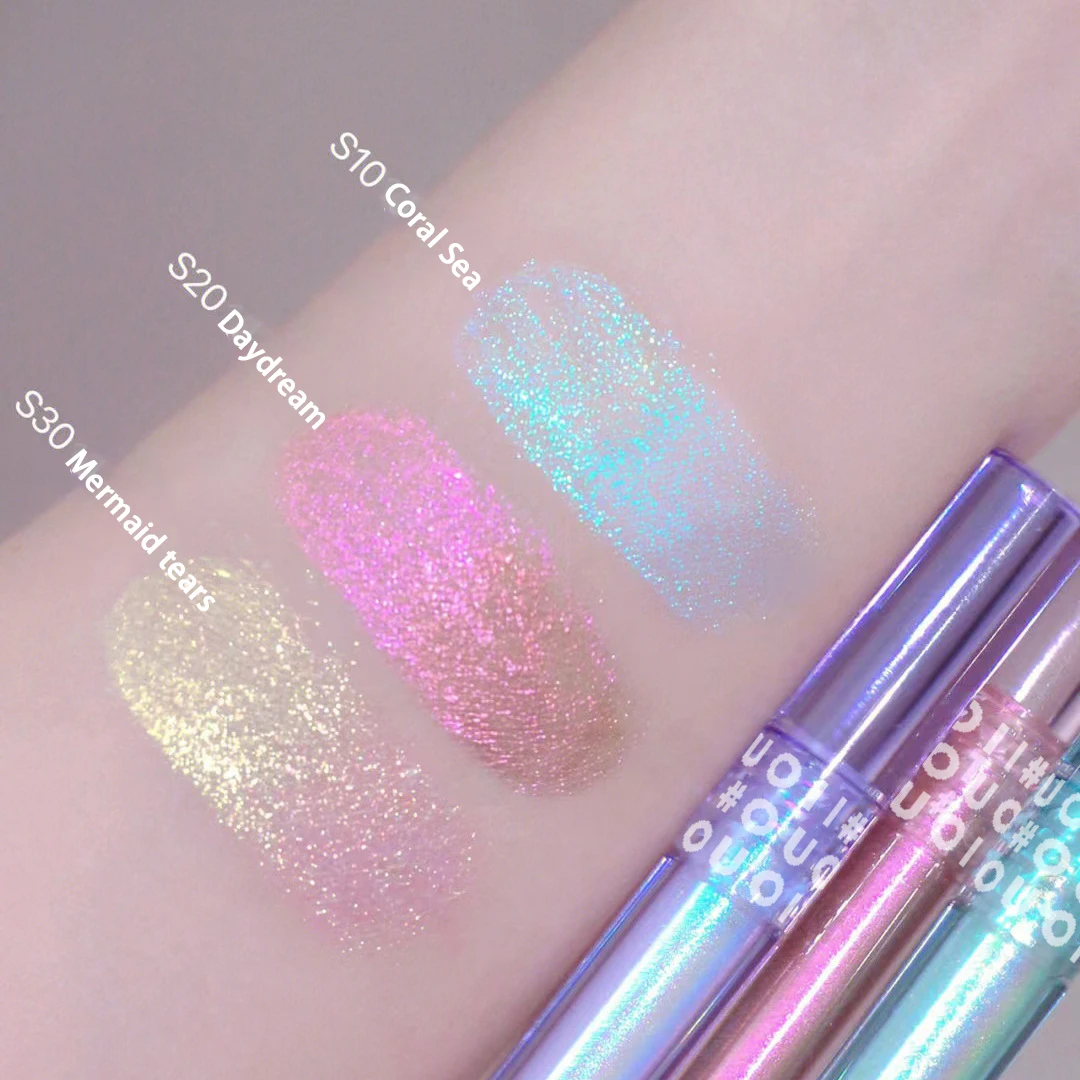 Eyeshadow Stick Liquid Eyeshadow High Color Waterproof Quick Dry Lasting Non-Fade Pearl Glitter Women Eye Makeup
