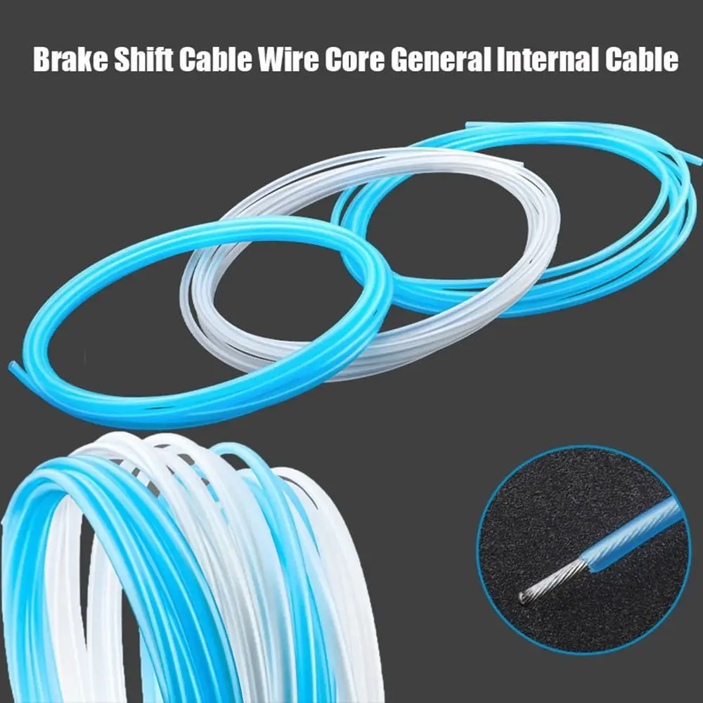 

MUQZI Brake Shift Cable High Quality White/Blue Anti-rust Wire Core Protect Inner Line Outdoor Cycling