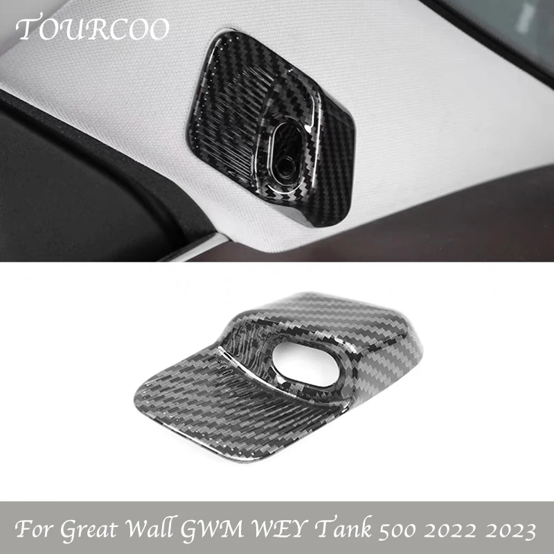 

For Great Wall GWM WEY Tank 500 2022 2023 Central Control A-Pillar Camera Decorative Protective Frame Sticker Accessories