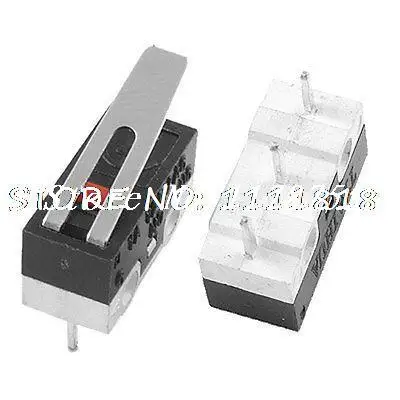 Ac 125V 1A 3 Pin No Nc Momentaneo Spdt Leva Braccio Microinterruttori Miniaturizzati 20 Pezzi