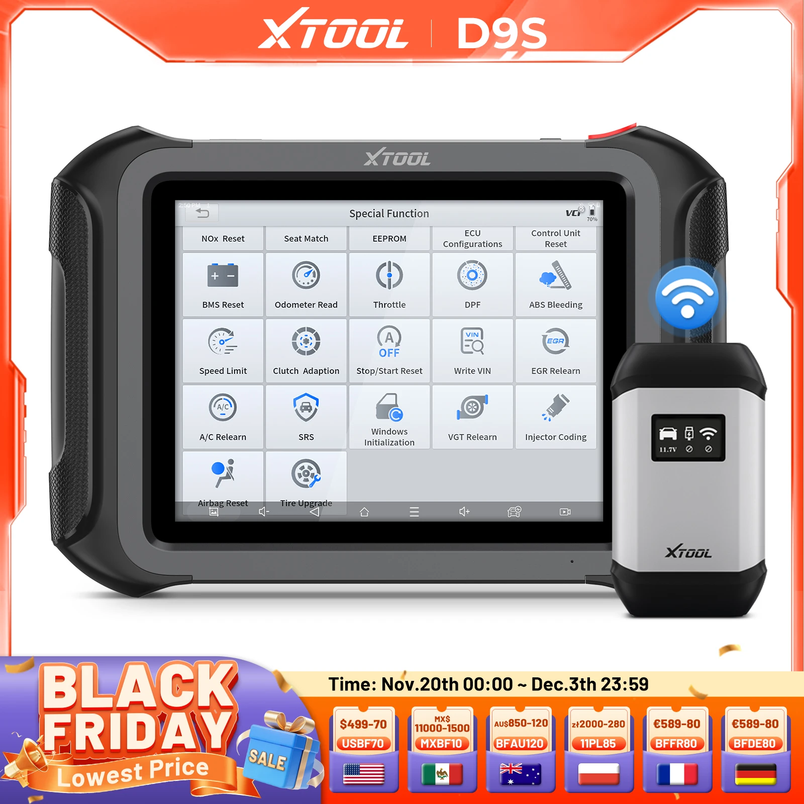 Topologie Mapping Scanner for Modern Vehicles: Can the XTOOL D9S BT Really  Diagnose Complex ECUs Like