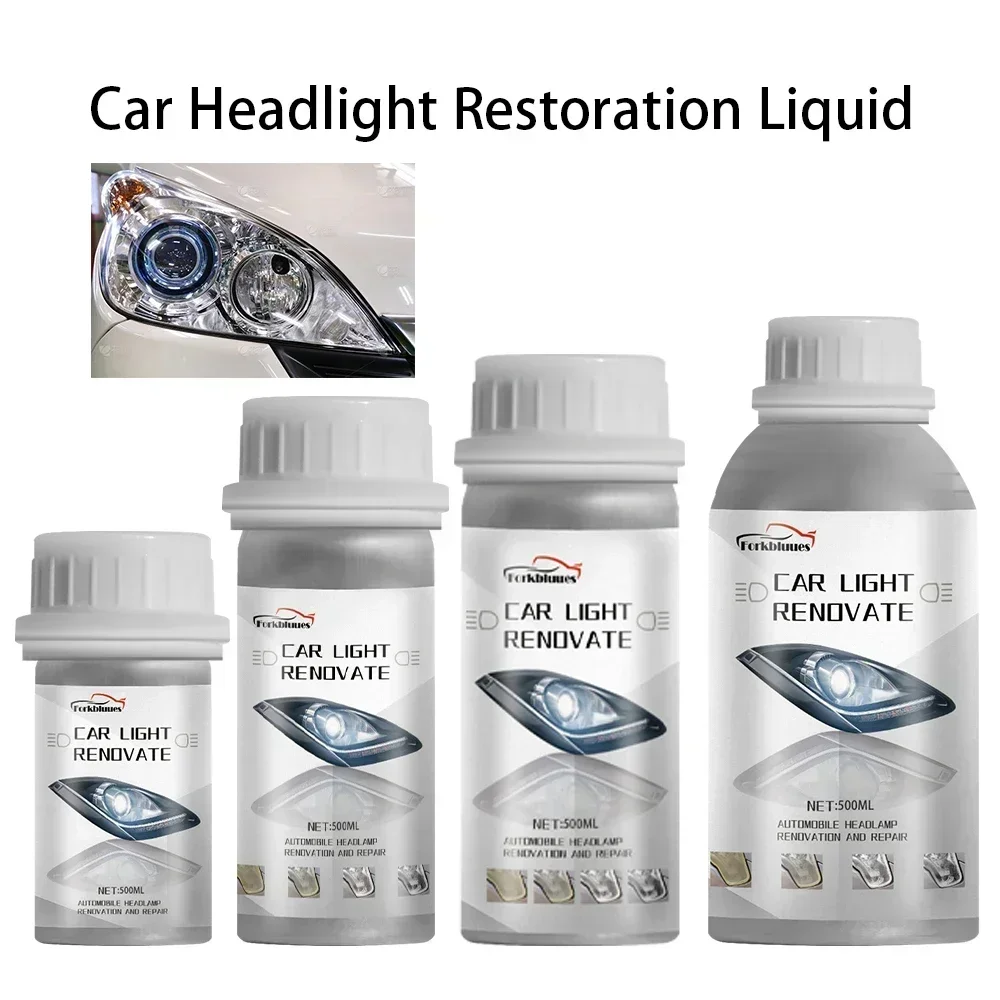 Headlights Liquid Polymer Headlight Chemical Polish Repair Fluid Refurbishment Scratch Repair Polishing Headlights Motorcycle