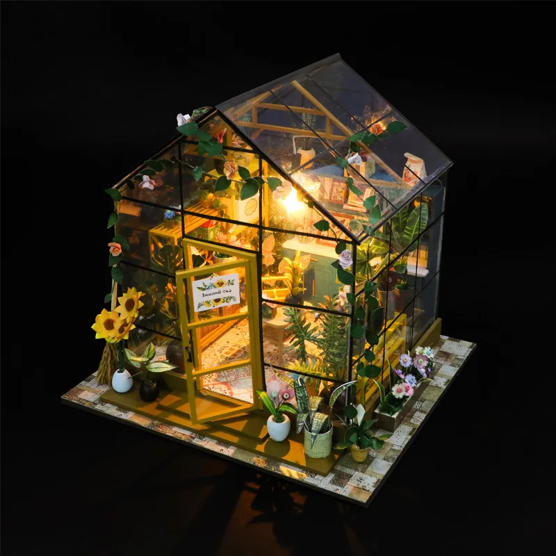 Sunshine Flower House 2306 DIY Wooden Doll House