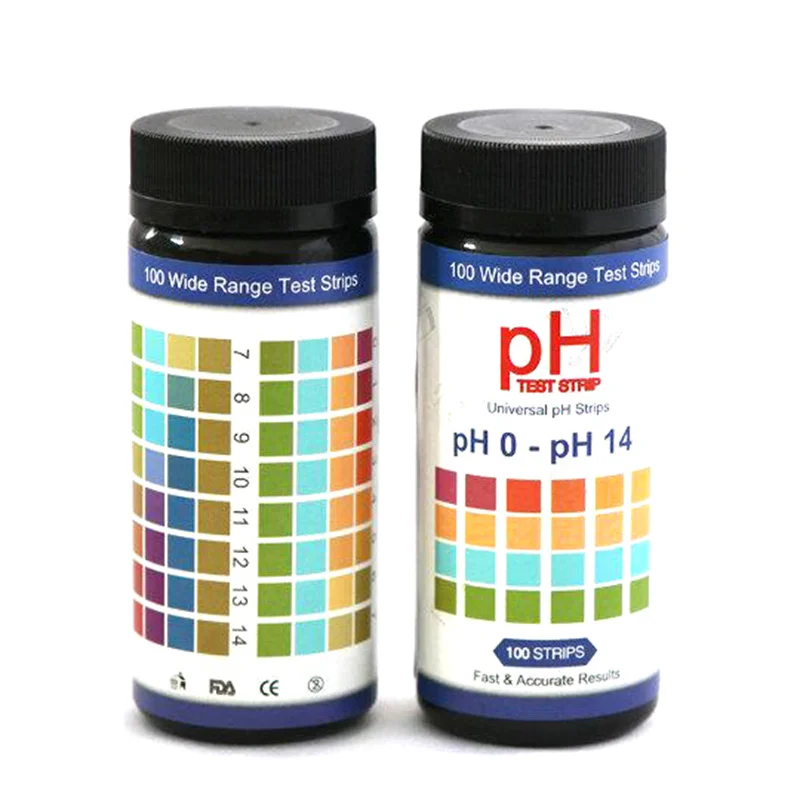 100/150 Strips 0-14 PH Test Strips Indicator Paper Tester 4.5-9.0 PH Test for Saliva Urine Litmus Alkaline