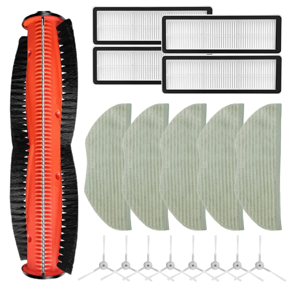 Cepillo principal lateral para Robot aspirador S10T STFCR01SZ, piezas de repuesto, cepillo principal, paño de fregona, cepillos laterales, filtros