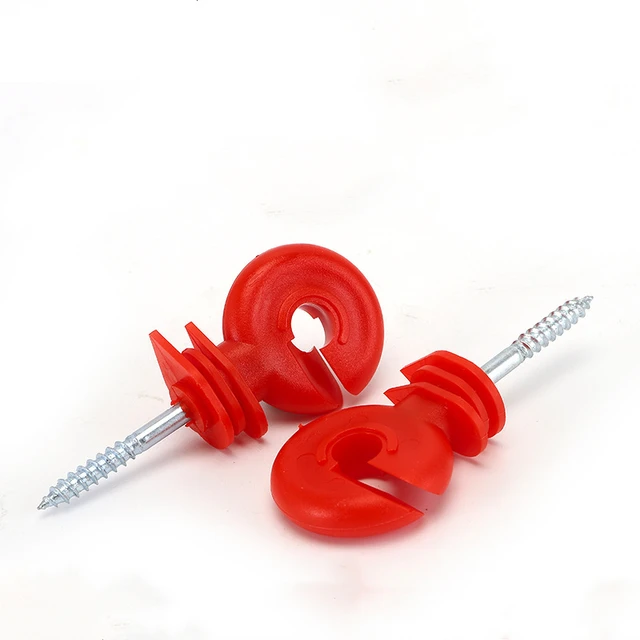 50Db Elektromos Kerítés Szigetelő Eltolás Gyűrű Öncsapás Legelő Kerítésrendszer Huzal Biztonságos Mezőgazdasági Kerti Kellékek - Image 3