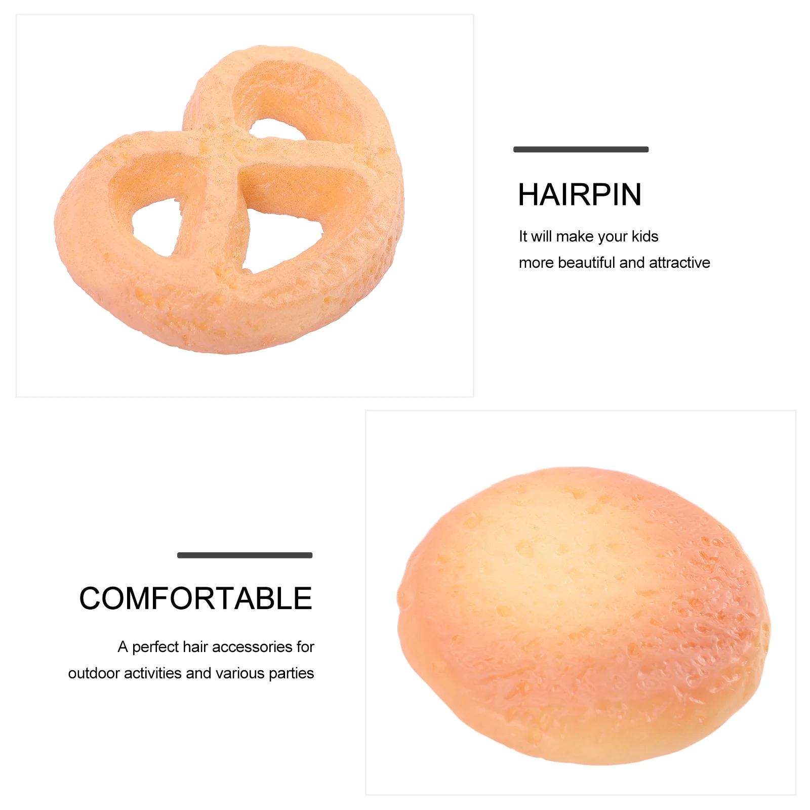 Рисунок 3 - детские пластиковые заколки-пряжки