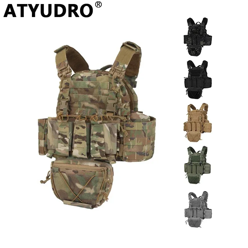 

ATYUDRO ARC Tactical Vest Pouches Molle Magazine Training Gear Hunting Airsoft Accessories Combat CS Wargame Paintball Equipment