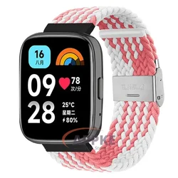 Elastic Braided Nylon Adjustable Quick Release Watchband Strap for Redmi 3 Lite (PW)