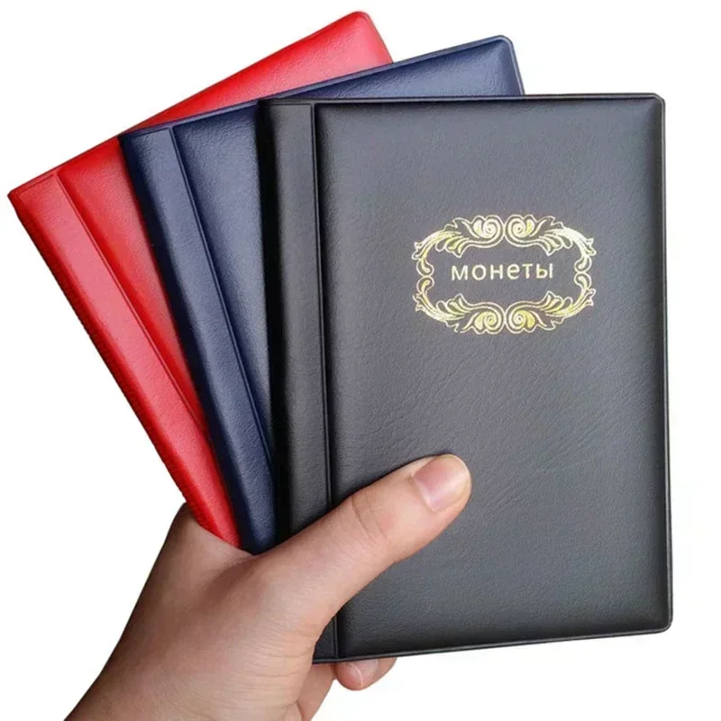 Collection Coin Album Book Holders 10 Pages Collector Coin Album Portable Lightweight Easy to carry Convenient