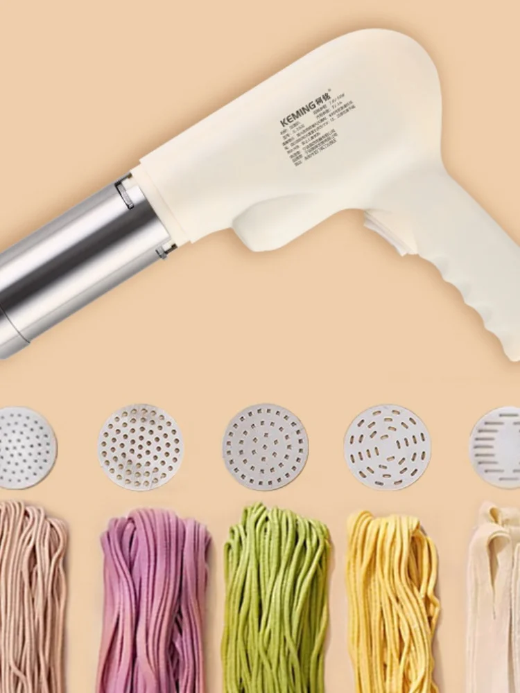 Handheld Home Noodle Maker 1PC Intelligent Automatic Noodle Dispenser Multifunctional Wireless Press Machine