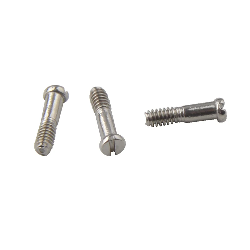 Eyeglasses Repair Kit 500pcs 2.0mm Slotted Head Screw Eyewear Glasses Optical Hinge Screw Accessories