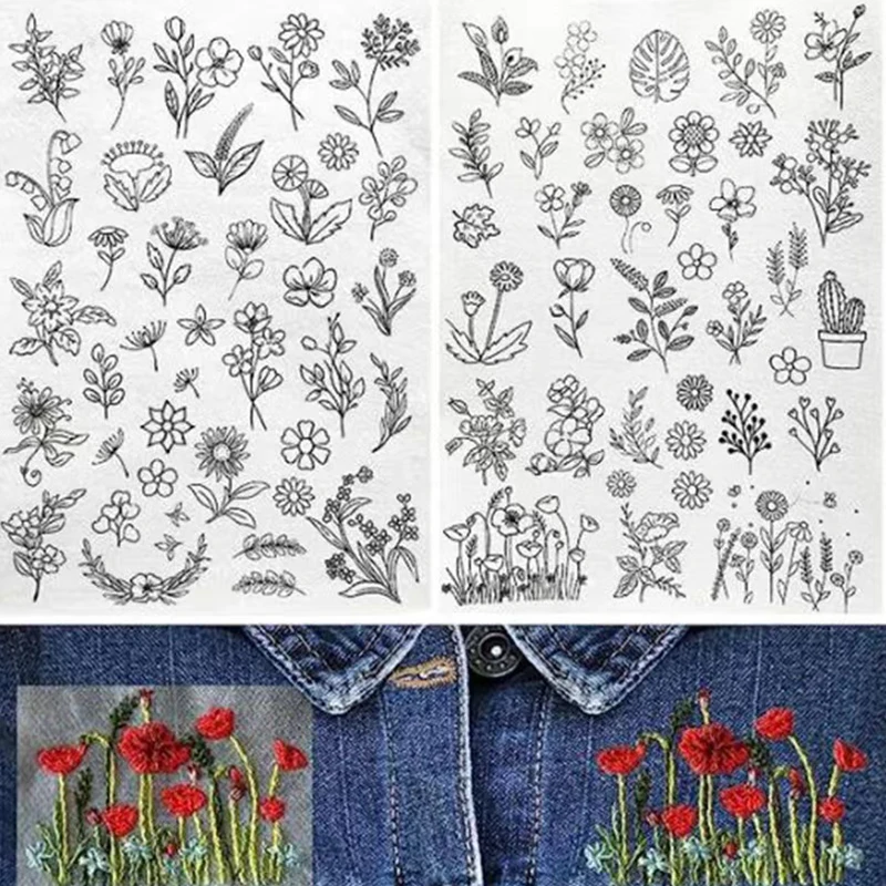 Stitching Embroidery Paper Water Soluble Embroidery Stabilizer Sewing Diy Handmade Crafts Supplies Accessories